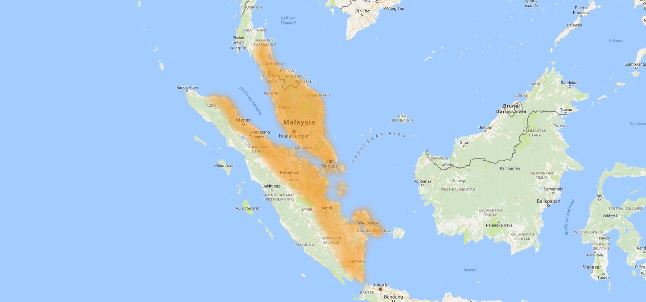 Vorkommen Python Brongersmai – Seine nächsten Verwandten sind der Sumatra-Kurzschwanzpython und der Borneo-Kurzschwanzpython